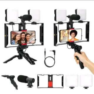 🎥✨ Kit de Réalisation Vidéo Tout-en-Un 🎤💡