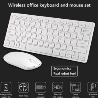 Mini clavier sans fil +souris sans fil pour ordinateur box etc