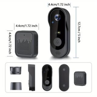 Caméra de Porte Vidéo Intelligente | Sonnette Robuste
